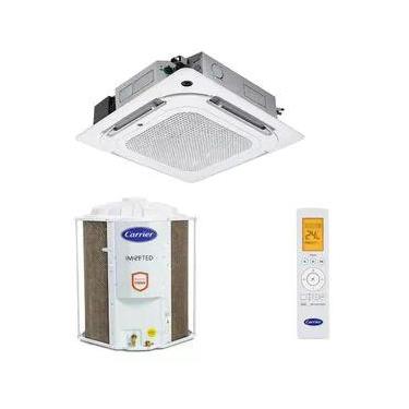 Imagem de Ar Condicionado Cassete Carrier 4 Via Inverter 54.000 BTU Frio 220v R-32 40KVQC60C5
