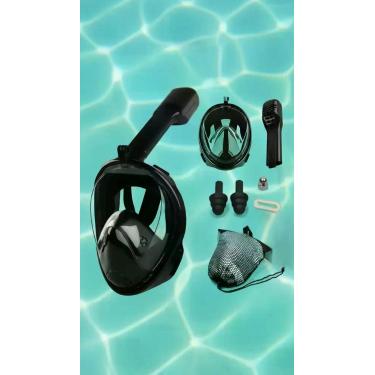 Imagem de Máscara de Mergulho Snorkel Visão 180º com Suporte - Congratulations S