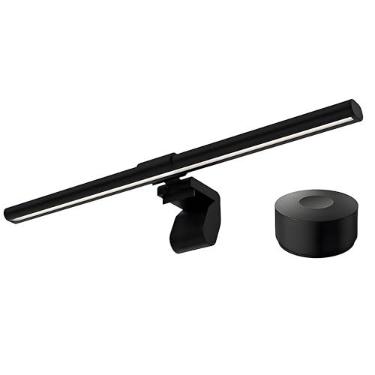 Imagem de Barra de luz de monitor de computador com controle remoto, lâmpada ajustável de regulação automática para cuidados com os olhos, barra de luz de tela de LED com alimentação USB para escritório/jogos