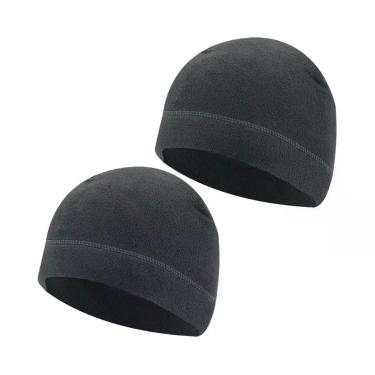 Imagem de Gorro Unissex Quente De Inverno Em Fleece Polar, À Prova De Vento, Gro