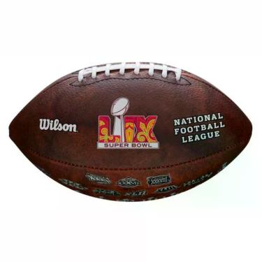 Imagem de Bola Futebol Americano Wilson NFL Super Bowl LIX Throwback