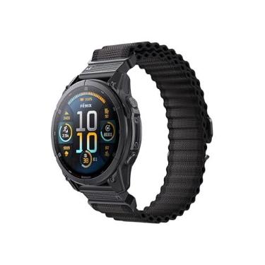 Imagem de Pulseira de relógio compatível com Garmin Fenix 5X/6X/7X/8 de 51 mm, Quickfit 26 pulseiras de relógio para Garmin Fenix 7X Pro Sapphire Solar/6X Pro/5X Plus, para Garmin Fenix 3/Tactix Delta