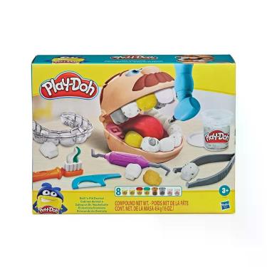 Imagem de Massa De Modelar Play-doh - Brincando De Dentista - Hasbro