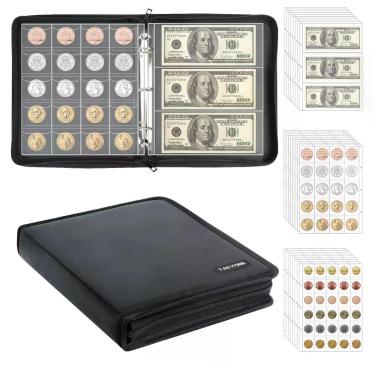 Imagem de Álbum de Moedas TAEYONK com 520 Bolsos à Prova de Fogo