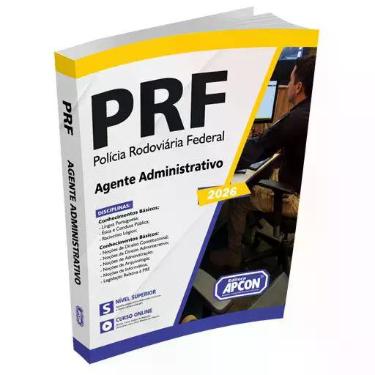 Imagem de Apostila PRF 2026 Agente Administrativo - APCON, M