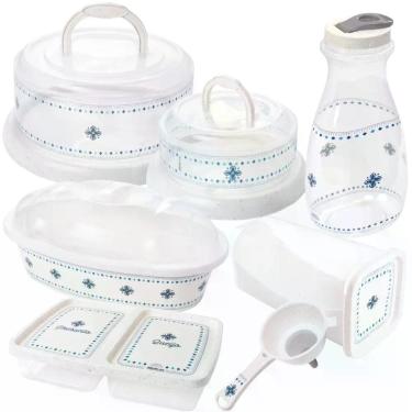 Imagem de Kit Boleira, Queijeira, Porta Pães, Porta Torradas, Porta Frios, Garra
