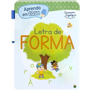 Imagem de Livro - Aprenda em Casa Escreva e Apague: Letra de Forma
