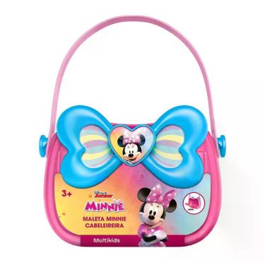 Imagem de Maleta Cabeleireira Minnie Disney com Acessórios para Crianças +3 Anos
