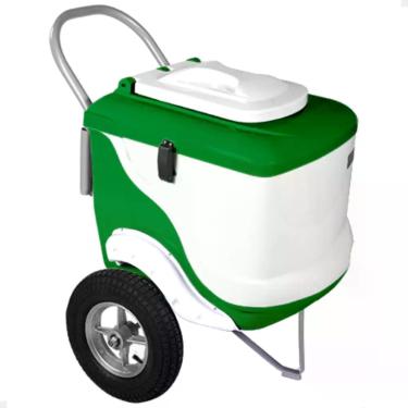 Imagem de Carrinho de Sorvetes 400 Picolés L450 Thermototal, VerdeTampaBranca