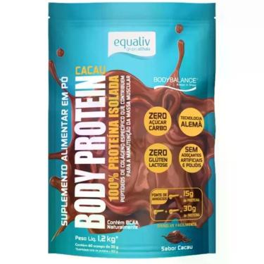Imagem de Proteina Isolada Sem Lactose Cacau 1,2Kg - Equaliv