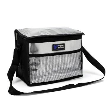 Imagem de Bolsa Térmica P M G Multiuso Feminino Masculino 7L 15L 24L Yepp LAN11023 (Preto, M - 15 Litros)