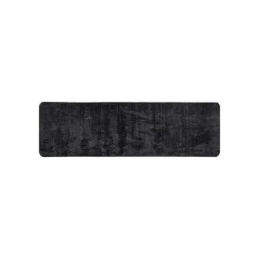 Imagem de Passadeira Pratatêxtil 0,50m X 1,50m Antiderrapante. (Preto)