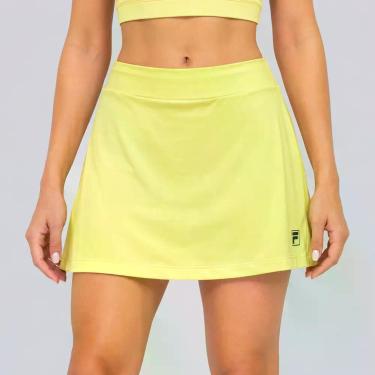 Imagem de Shorts Saia Fila Tennis Basic II Amarela, G