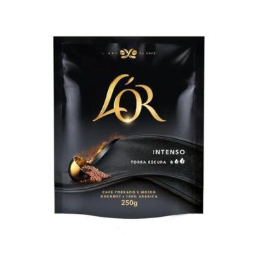 Imagem de Café Torrado e Moído L'OR, Intenso, Sachê, 250g | Gourmet