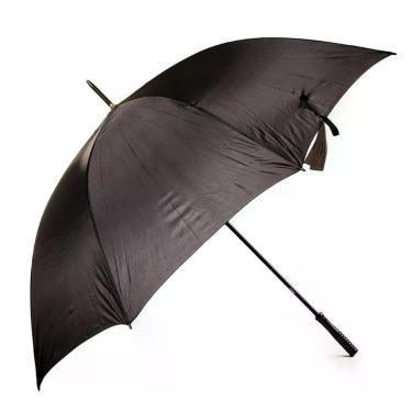 Imagem de Guarda Chuva -sombrinha 8 Varetas Dupla Manual Reto Preto