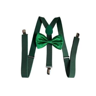 Imagem de 3 Kits Suspensório + Gravata Borboleta Adulto E Infantil - STYLESTORE,