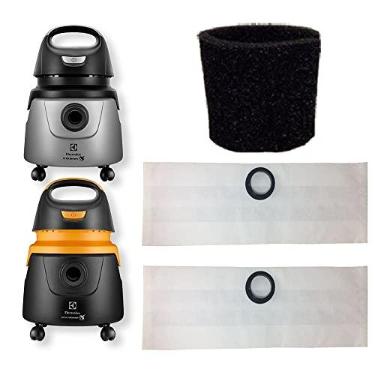 Imagem de 6 Saco Descartável + Filtro Permanente para Aspirador de Pó Electrolux A10N1 - AQP20
