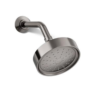 Imagem de KOHLER Chuveiro de parede com função única 965-AK-TT Purist(R) de 2,5 gpm com spray de indução de ar Katalyst(R), titânio