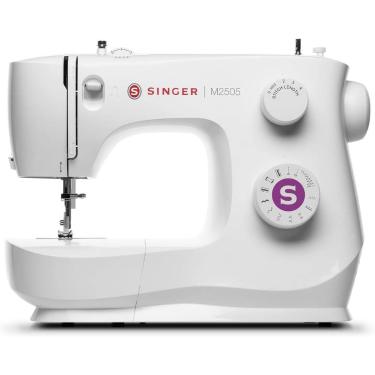Imagem de Máquina de Costura Singer M2505 220V Branco 9 pontos 70 aplicações, 22
