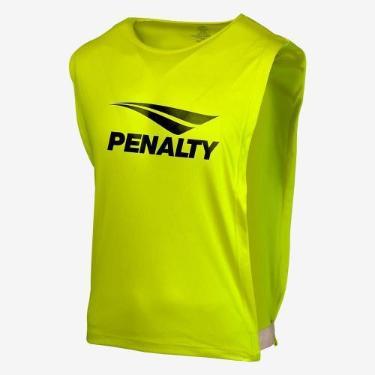 Imagem de Colete Penalty Adulto Futebol De Treino Esportivo, Amarelo fluorescent