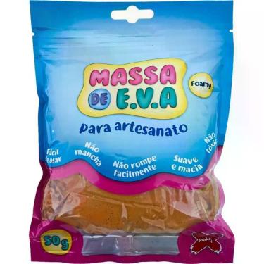 Imagem de Massa de EVA Marrom 50G - Make
