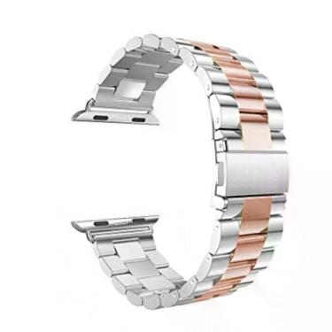Imagem de Pulseira Aço Elos Smartwatch Relogio Relogio Inteligente