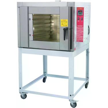 Imagem de Forno Turbo Eletrico Inox FTE 150 5 Bandejas Monof G Paniz, 220V