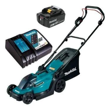 Imagem de Cortador De Grama A Bateria 18v 6ah Dlm330 Makita Carreg Rap