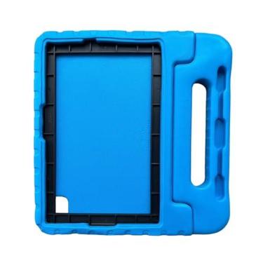 Imagem de Capa Infantil Maleta Compatível Para Redmi Pad SE 11'' 2023 - AZUL,Anti impacto, EVA, Emborrachada, Leve