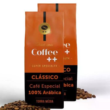 Imagem de Kit 2 Pacotes Café Especial em Grãos Clássico Coffee Mais 2x250g - COF