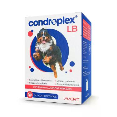 Imagem de Avert Condroplex LB Suplemento Canino 60 Comprimidos