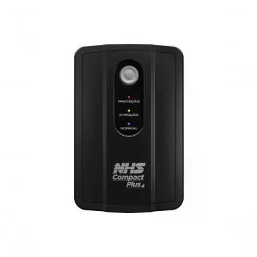 Imagem de Nobreak Compact Plus 4 com 1200VA e 8 Tomadas 10A com Comutação Livre de Transitórios Bivolt NHS