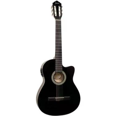 Imagem de Violão Giannini Start Nf14 Ceq Eletroacústico Nylon Preto [f002]