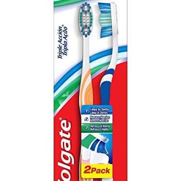 Imagem de Colgate Tripla Ação Escova de Dente, 2 Unidades
