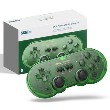 Imagem de Controlador de jogo 8Bitdo SN30 Pro sem fio Bluetooth para switch