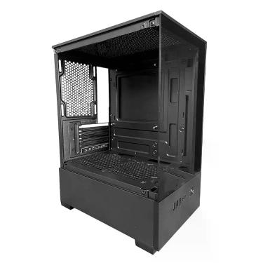 Imagem de Gabinete gamer micro atx sem fan sem fonte duex dxj250-2 bk preto