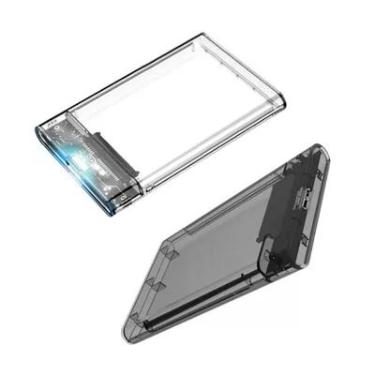 Imagem de Case Para Hd Sata 2.5 F3 - Usb 3.0 - Transparente - Cs-u3t