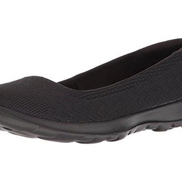 Imagem de Skechers Sapatilha feminina Performance On-The-Go Walk Lite - Dreamer Ballet, Preto/preto, 38