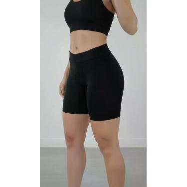 Imagem de Short Fitness Feminino Esportivo Poliamida - GG - Congratulations Stor