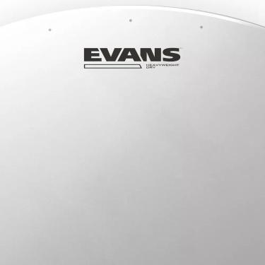 Imagem de Pele Batedeira para Caixa 14 B14HWD Heavyweight Dry 2 Camadas com Orifícios de Ventilação Branca Evans