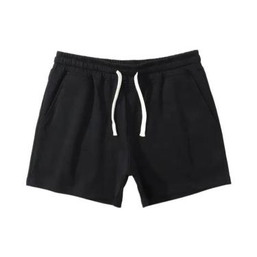 Imagem de Shorts De Algodão Respirável Para Homens, Para Verão, Academia, Corrid