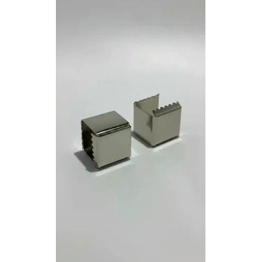 Imagem de Garras Dentadas 15mm P/ Fechamento Cordão Crachá 500un - Congratulatio