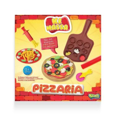 Imagem de Ki Massa - Massinha Modelar Infantil Pizzaria - Sunny Brinquedos
