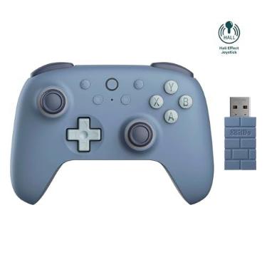 Imagem de 8Bitdo Ultimate 2C Wireless Controller for Windows PC & Android (Dark Blue) | Taxa de pesquisa de 1000 Hz, joysticks de efeito Hall e gatilhos de corredor, amortecedores L4/R4 remapeáveis