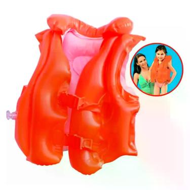Imagem de Colete Salva Vidas Infantil Crostec Inflavel Intex