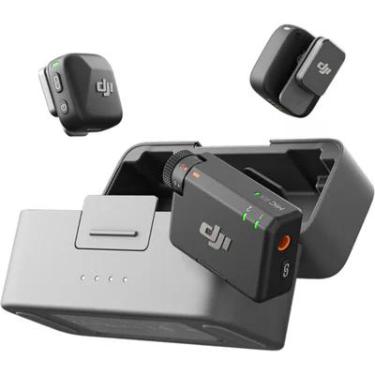 Imagem de Microfone Dji Mic Mini Sem Fio 2 Pessoas Para Câmera E Smartphone (2 Tx + 1 Rx)