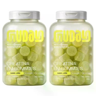 Imagem de Kit 2x Gummy Creatina Limao 60 Un - Guday