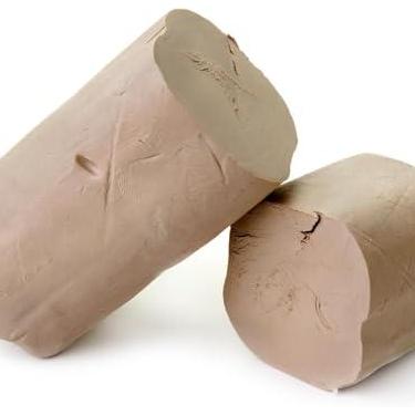Imagem de Argila Premium Natural 1kg para Modelagem Secagem ao Ar