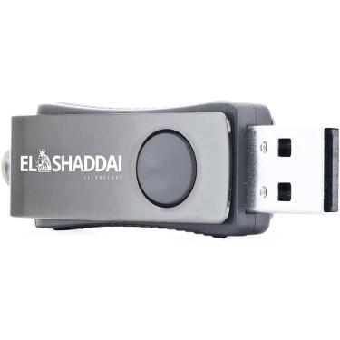 Imagem de Pen Drive 64GB Flash Drive USB 2.0 Cinza - El Shaddai