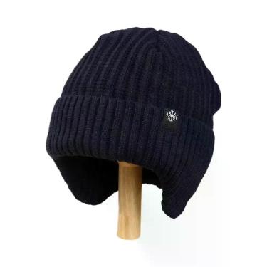 Imagem de Gorro De Inverno Masculino Com Forro De Pelúcia, Quente E Confortável,